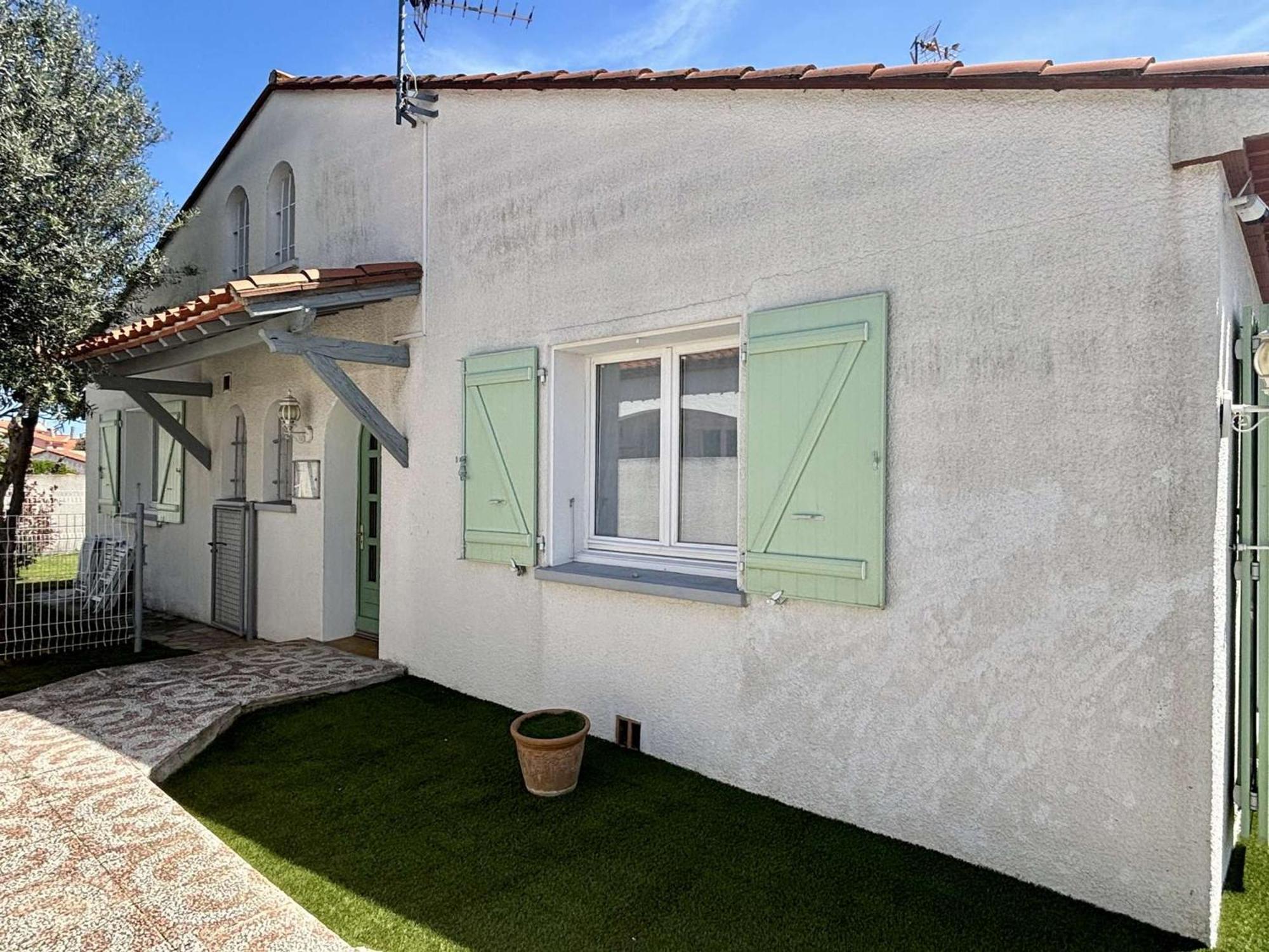Elegant T2 Avec Jardin, Secteur Calme, Proche Mer Et Commerces - Latour-Bas-Elne - Fr-1-225-650 Exterior foto